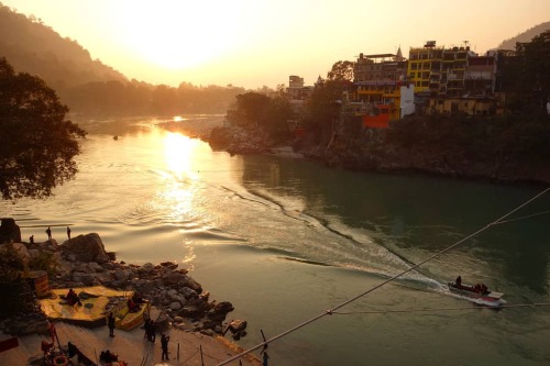 Flow Like A River, Crash Like The Rain, Fly Like The Cloud Again! #Rishikesh #Uttarakhand #India #Ganga