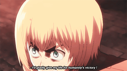 envy-and-pride:進撃の巨人 -> 「Armin Arlert : Character development.」