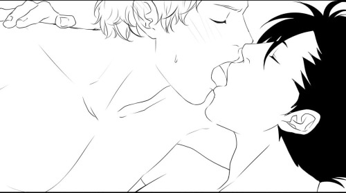 captainsback:  クロ月キスログ2 by zoe ※Permission to upload was given by the artist. Redistribution to other sites and editing without permission is not allowed 