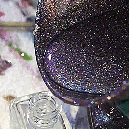nailpornography:  Purple Holographic 