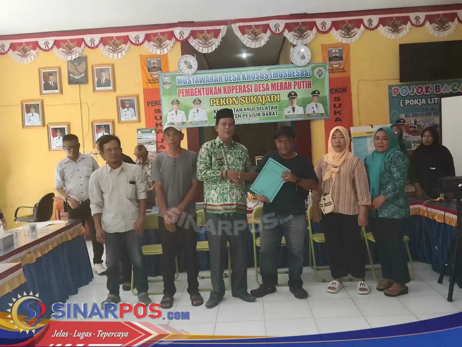 Pemerintahan Pekon Sukajadi Gelar Musdes Pembentukan Koperasi Merah Putih