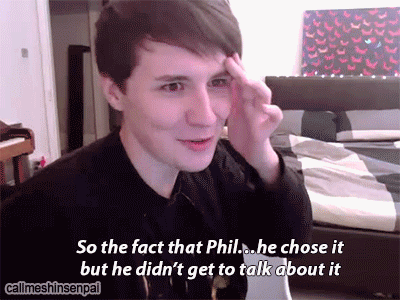callmeshinsenpai: much flustered, very sputtering, all caused by Phil