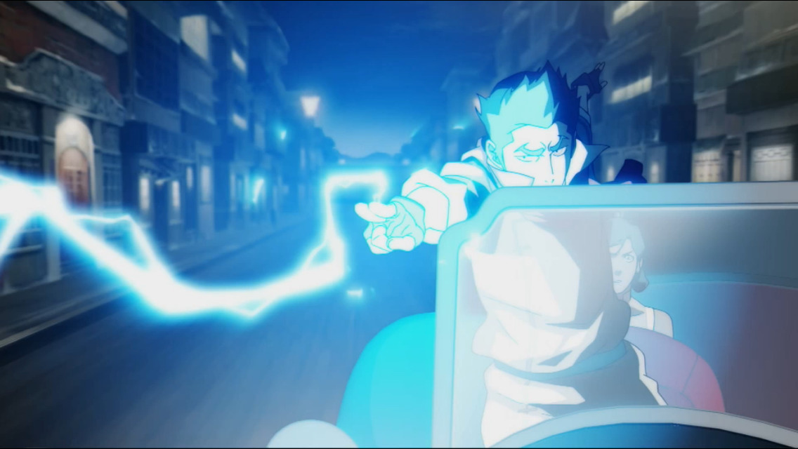 thebestofkorra:   Mako + Lightning bending  I’ve seen a few people express dislike