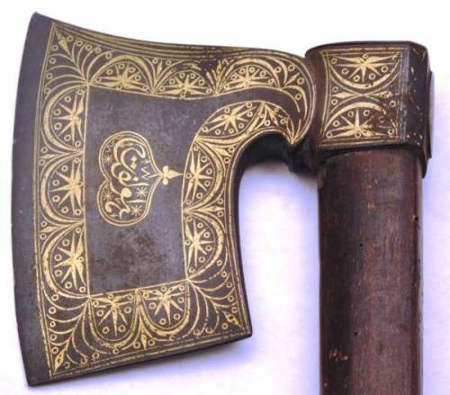An Ottoman Janissary battleax, mid 18th century.from Auctions Imperial 