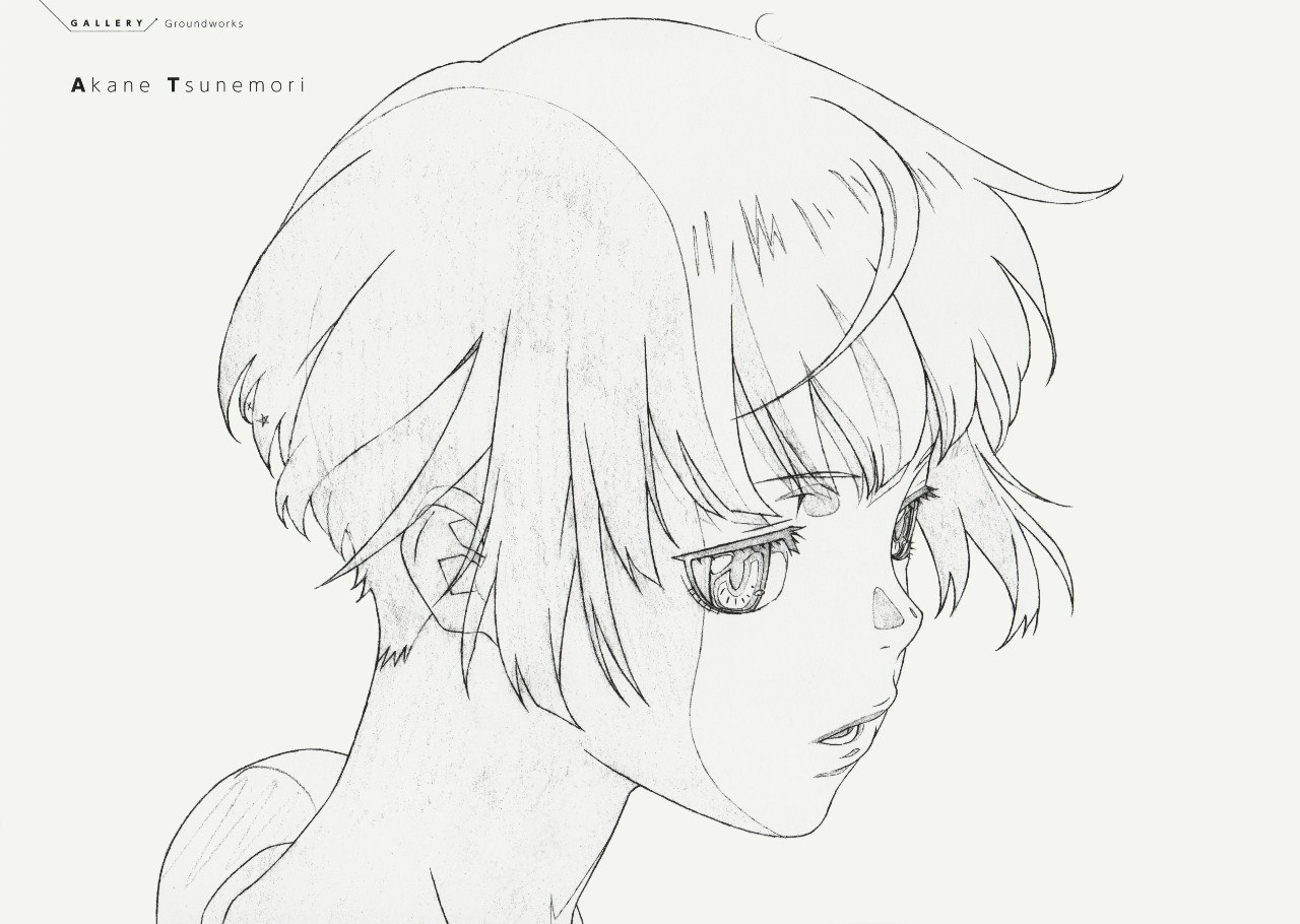psychosybil: cucumber-san:  More scans from Psycho Pass Movie booklet☆ Akane Tsunemori