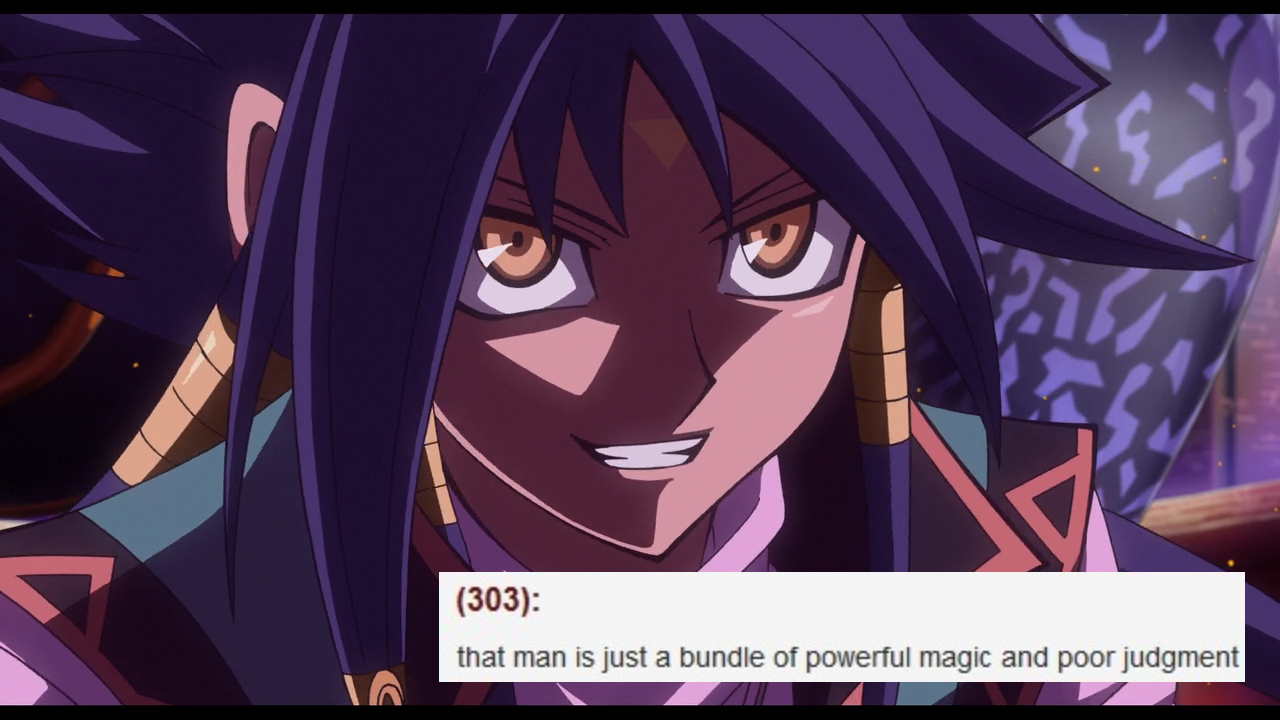 millennium-shitpost:  just like everyone else in the series