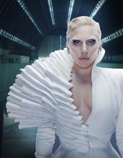xojoanne:  Lady Gaga by Ruth Hogben for Intel