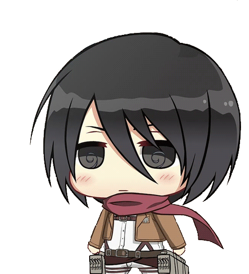 alvsjo:  Surprised Mikasa 