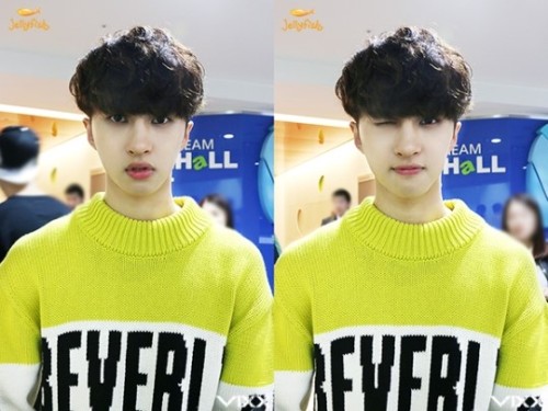 officialrovix:150318 Ken @ One Fine Day Free Hug Event | © Naver Starcast