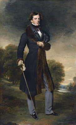 Thomas Lawrence:  Portrait of David Lyon (c.1825) via Museo Thyssen-Bornemisza