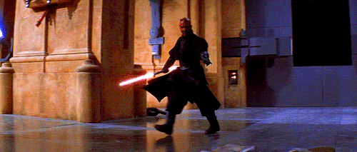 wombat-annihilator:  ewan-mcgregor:  Obi-Wan + spinning/twirling his lightsaber  
