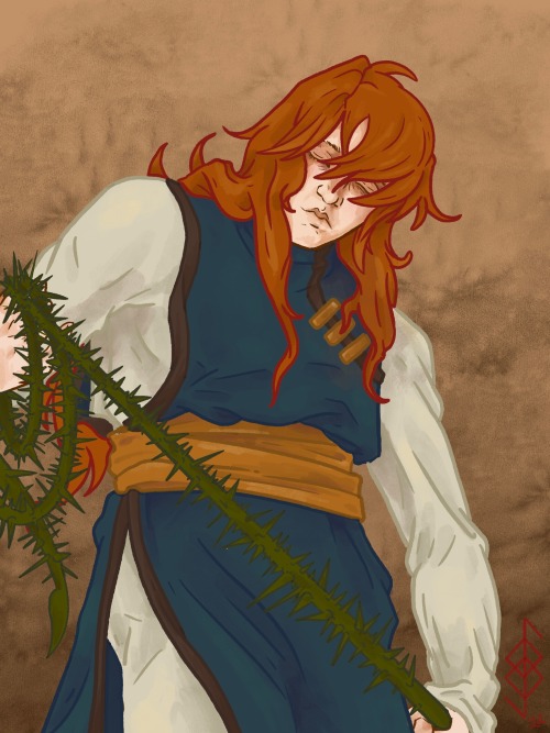 hauntingbeautyart:Last piece I have finished for Kurama Week ᛫ 🌿᛫ 