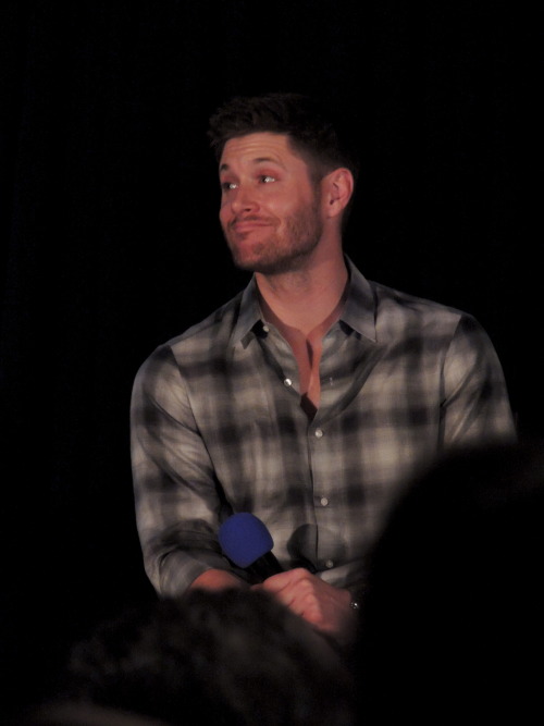 ferreandsquare:Jensen Ackles (&frac12;) | Salute to Supernatural (DCCon) | May 2014Photos by Kate Mo