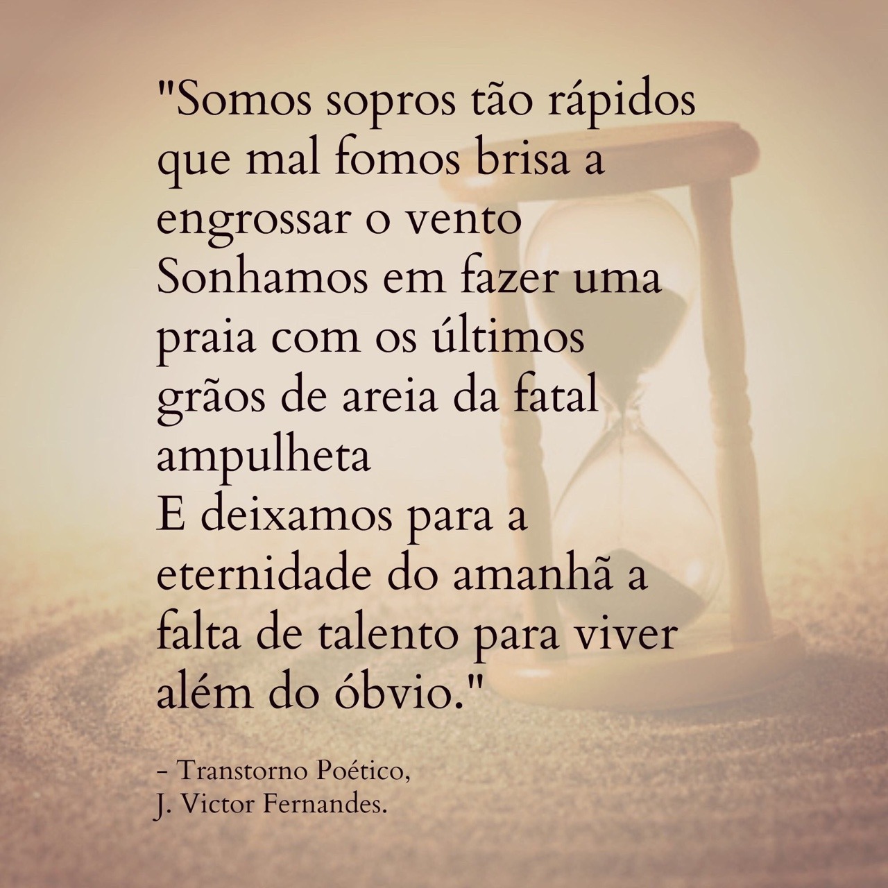 J.Victor Fernandes, Transtorno Poético.
