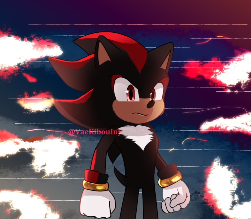 SONIC 3 HYPE — Shadow (old sketch I drew a year ago and I just