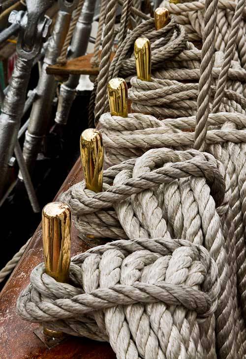 sailorgil:  “ Details — NRP Sagres "  …  Photographer:  Lee Peterson [2010]