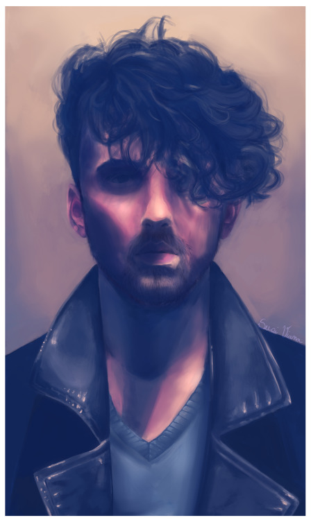 littlepieceofcellophane:Digital painting training time! When i saw lightgetsout photo i was enchante