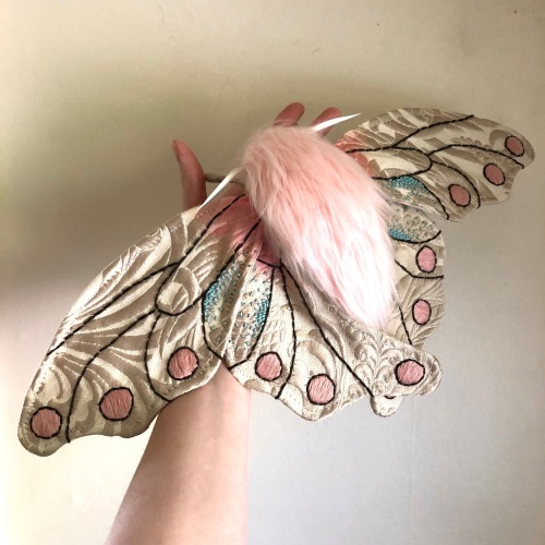 mother-entropy: cargopantsman: goopygoose: sosuperawesome: Moths and Bats Molly Burgess on Etsy @mot