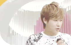 g-y-u:  ” If you watch our performances closely you will realize that when Sungjong