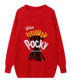 my-selfish-love:Pocky sweater