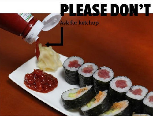 Porn photo The Do’s & Don’ts of eating sushi ...