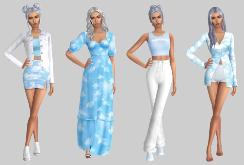 glvtenfreesims:Dreamy: A Cloud print Lookbook Continuar lendo 