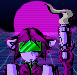gmeen:  Check out my new neon soaked synthpaint