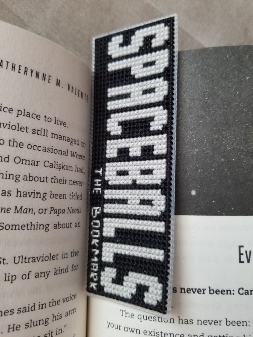 For all the funny space adventures you have yet to read, lol. Spaceballs The Bookmark!