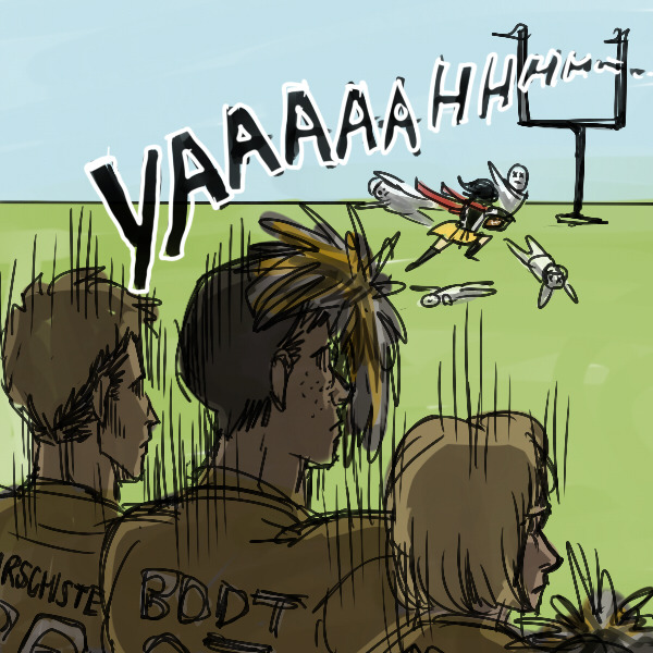 payroo: why mikasa was banned from the cheerleading squad but was begged to join