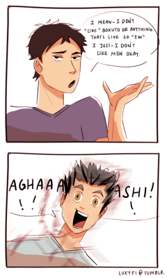 luxyfi: Poor Akaashi… he can’t help it.