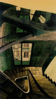 poboh:Escalier 54 rue de Seine, 1990, Sam