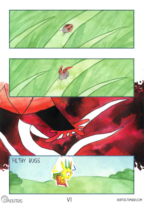 aeritus:  < pag 5 - | - pag 7 >Spring and Summer are coming, and so does bugs.Like if you agree with Anire ;PCommisions - RedBubble - ForFansByFans - Buy Me A Coffe