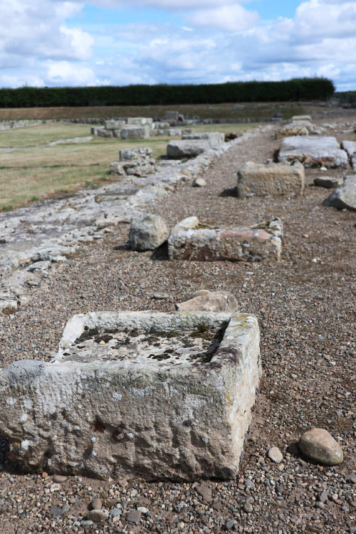 Roman Corbridge Town, Newcastle Upon Tyne, 2.8.18.Various sites and locations of the Roman ruins inc