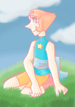 cosmos-art:  pearl watches over her son in