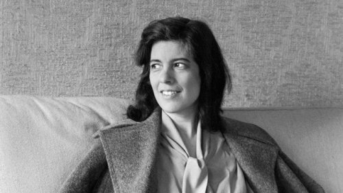 Susan Sontag was born on this date January 16 in 1933. Photo by Henri Cartier-Bresson. 