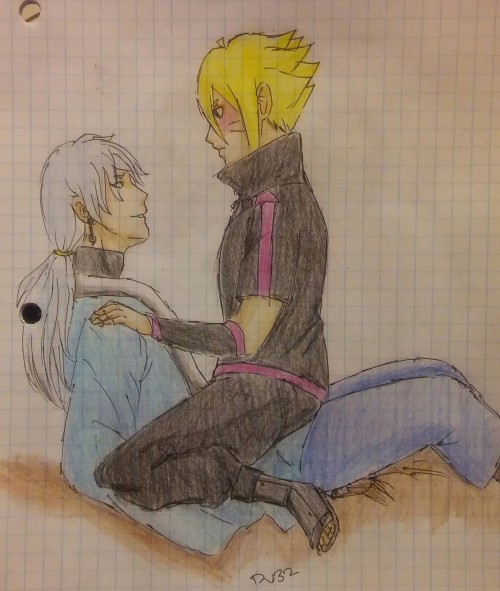 deadvampire32: MitsuBoru confession Mitsuki: i understand, you love Sarada Boruto: idiot! I love you