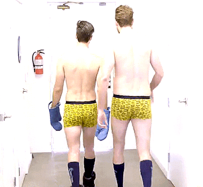 ladycynthiana:Remember that time when Rhett and Link wore matching underwear?