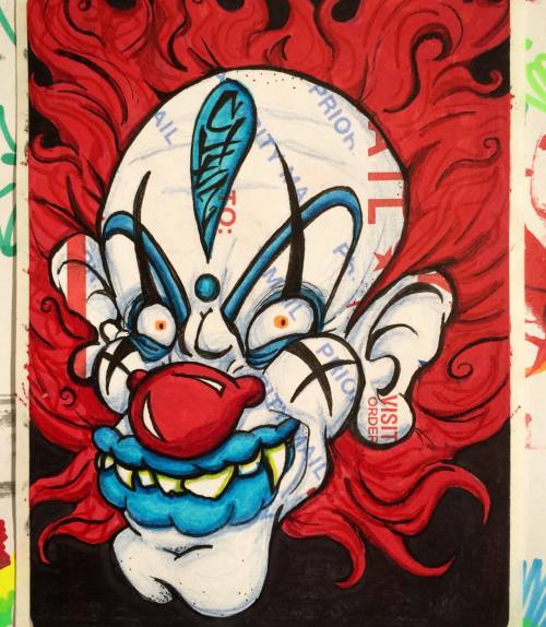 ❗️#sketches #labels #stickers #slaps #prioritymail #clowns #evilclown #pennywise