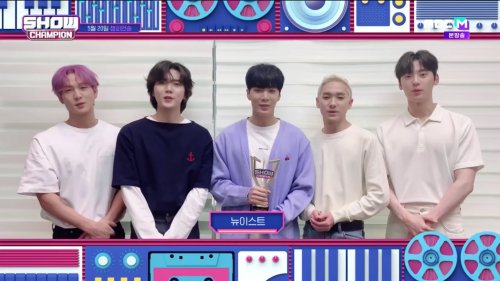 NU'EST got their 1st win for I&rsquo;m in Trouble on Show Champion this week! Congratulations!