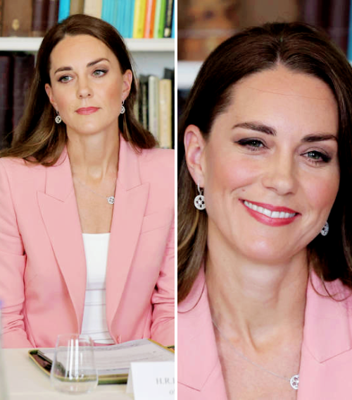 theroyalsandi:The Duchess of Cambridge, hosts a roundtable with Government Ministers and The Early