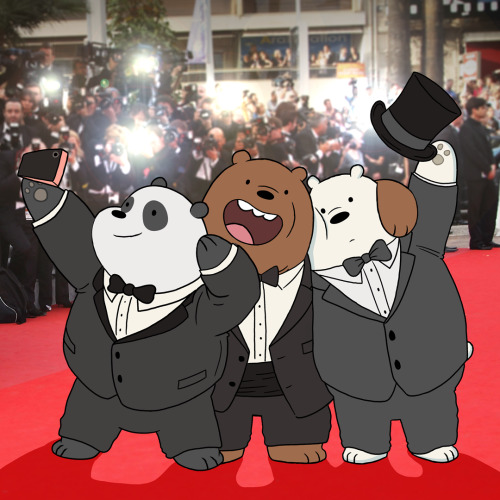 Bear Bros are ready for their red carpet close-up. 