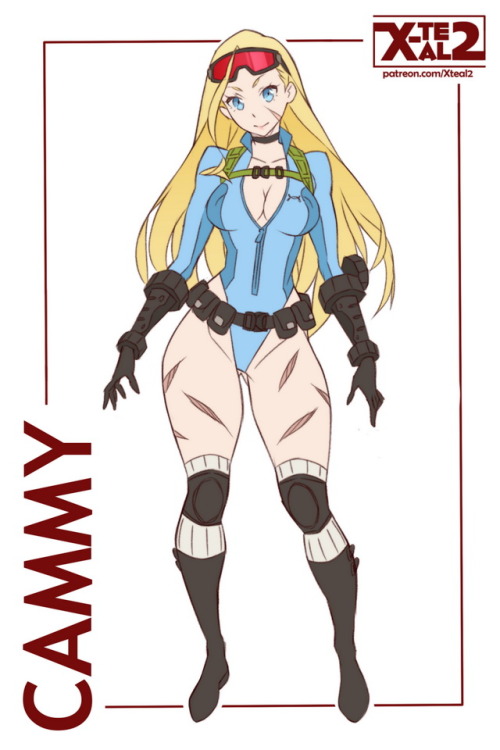 Porn photo x-teal2:  A new design to Cammy by me :3