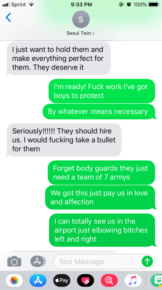 The Convo Between My Bff And I After We Heard That BTS Was Involved In A Car Accident Last Night. I Read