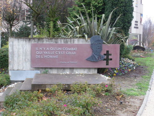 Memorial to Charles de Gaulle (Massy, Essone, France).