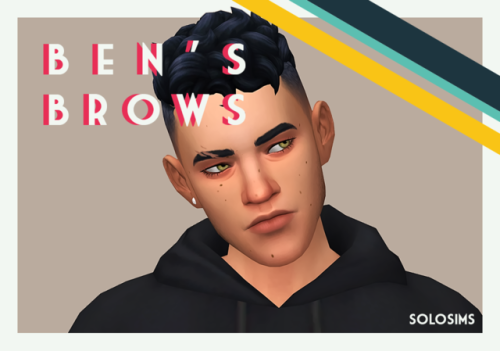 solosims: BEN’S BROWSbenjamin’s new eyebrowsEA colors › BGC › custom thumb