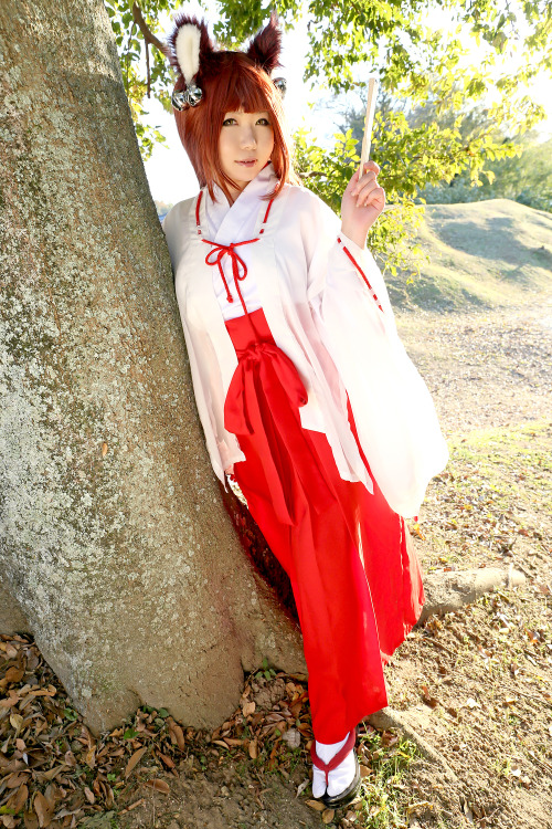 Cute Cosplay GIrl Higurashi Rin (Kitsune-Chan 3) 1-9