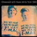 nerdyqueerandjewish:nerdyqueerandjewish:[image id: screenshot of tweet that says “obsessed with these shirts from 1990” and shows a photo of two people wearing shirts that say “we’re here, we’re queer, we have e-mail” in all capital letters.