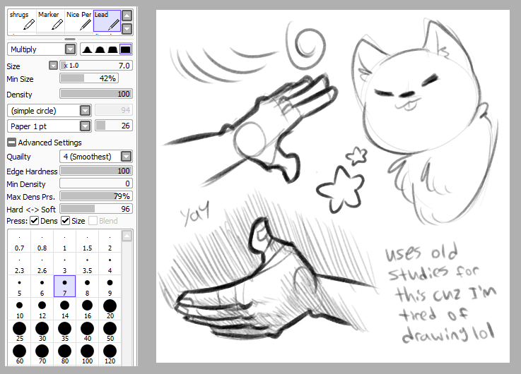 N I C E Hi Here Is Every Sai Brush I Own N I C E Hi Here Is Every Sai Brush I Own