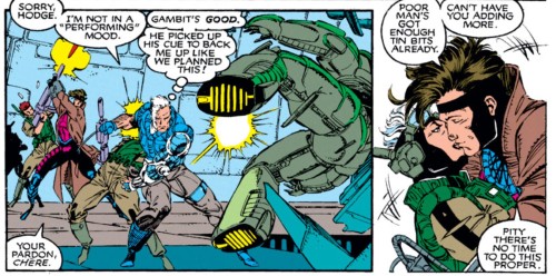 Oh geez Cable can move his arm now?? I’m already annoyed that Cable is such a prominent character in
