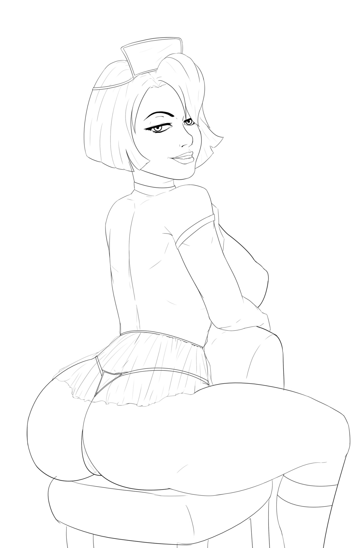 Trudy Proud lineart